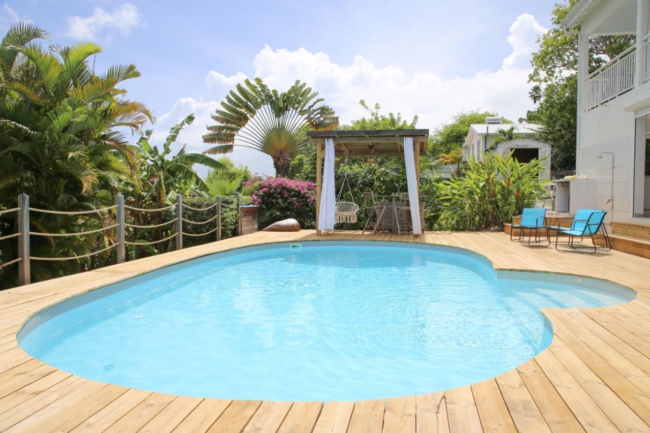 L Orchidee Bleue, Bas De Villa, Vue Mer, Piscine Privee Sainte-Anne  Ngoại thất bức ảnh