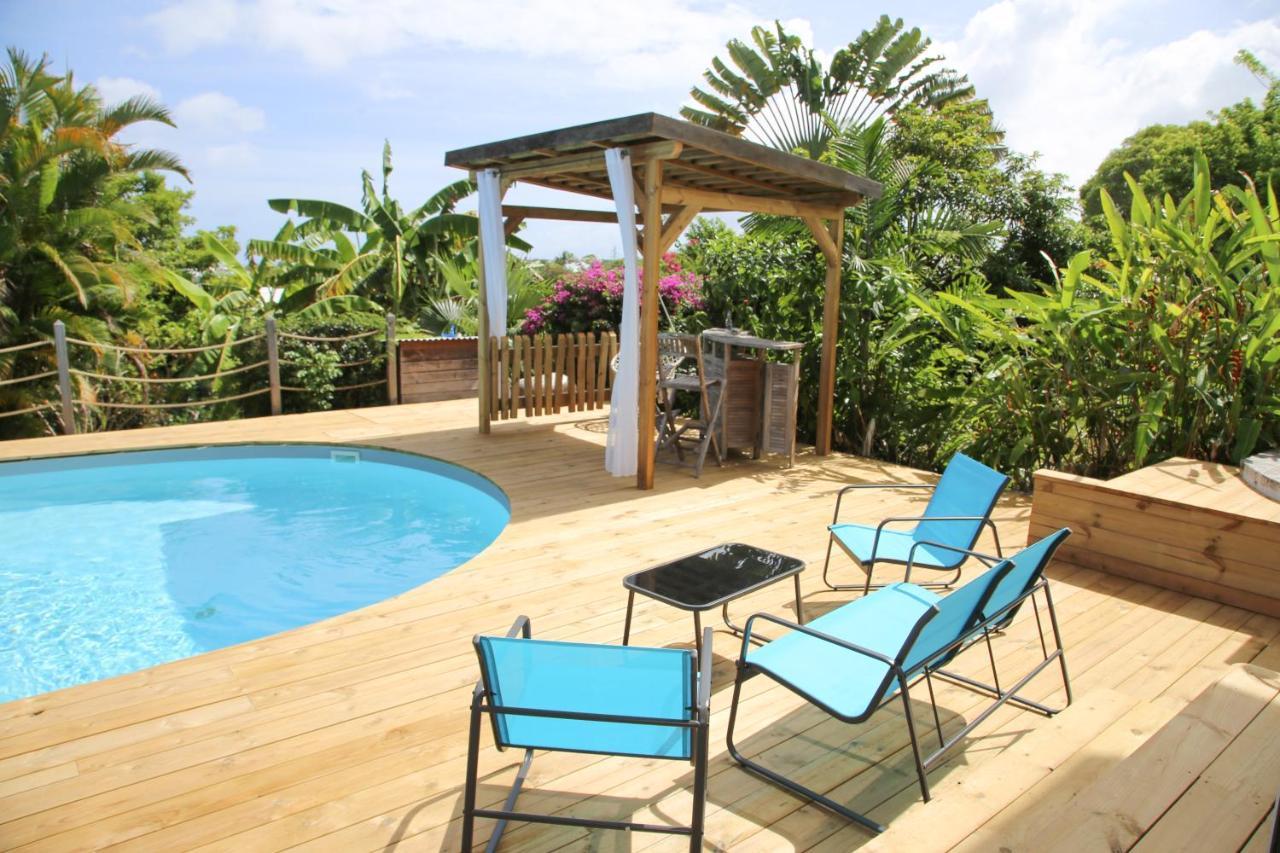 L Orchidee Bleue, Bas De Villa, Vue Mer, Piscine Privee Sainte-Anne  Ngoại thất bức ảnh