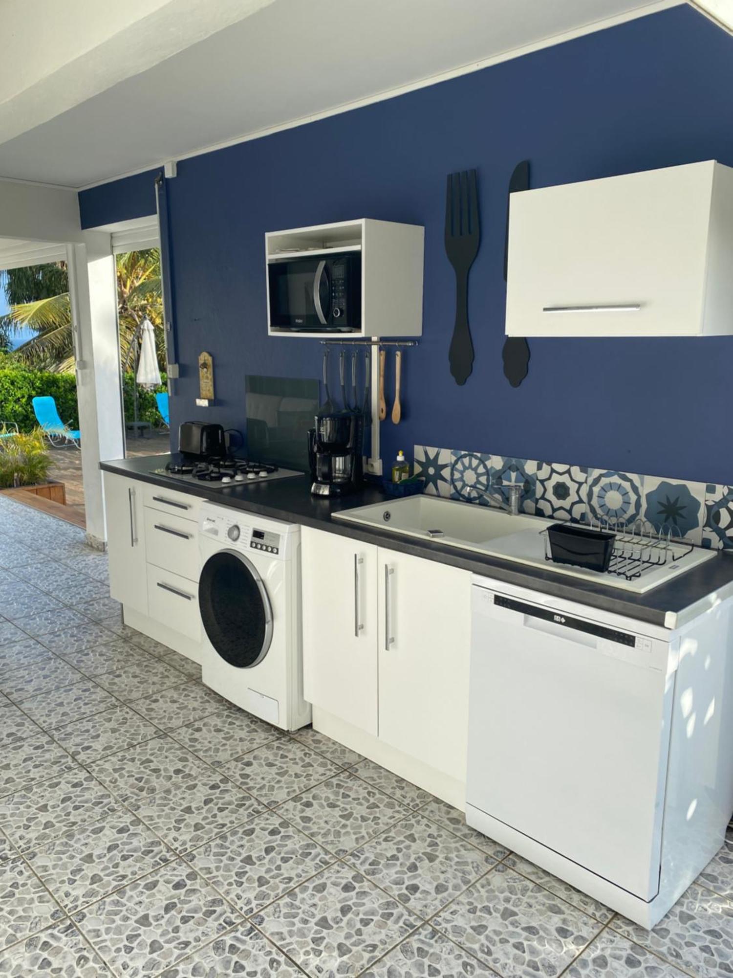L Orchidee Bleue, Bas De Villa, Vue Mer, Piscine Privee Sainte-Anne  Ngoại thất bức ảnh